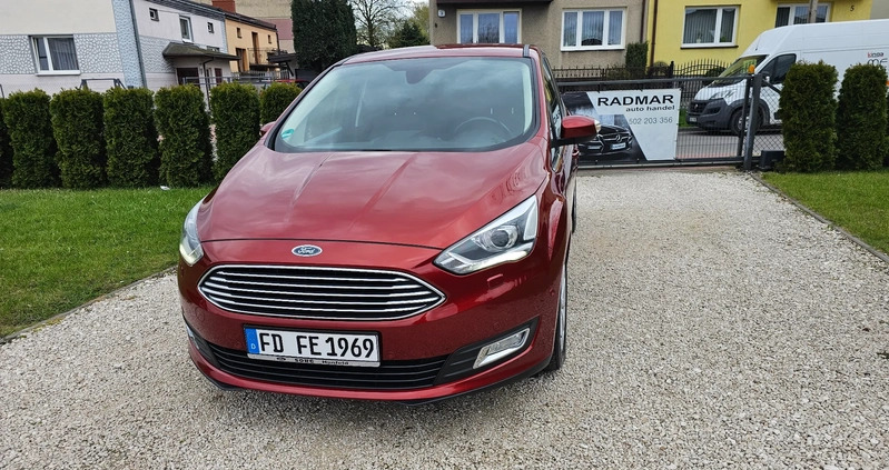 Ford C-MAX cena 38900 przebieg: 140000, rok produkcji 2015 z Piekary Śląskie małe 596